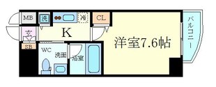 アーデン堺筋本町の物件間取画像